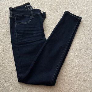 American Eagle Outfitters Women's Navy Skinny Jeans